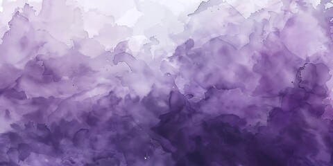 Fototapeta premium A subtle purple watercolor wash with fluid, flowing blends. 
