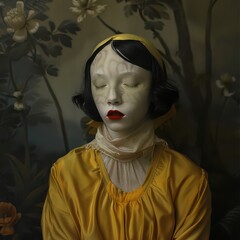 portrait of a woman in dress