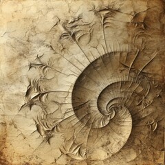 Obraz premium Abstract fractal pattern. background.