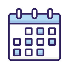 Check this beautifully designed vector of calendar, premium icon of planner