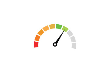 Speedometer icons. on white background. Vector illustration.