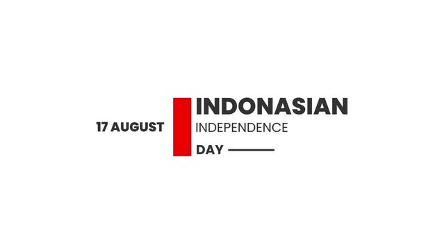 Indonasian Independence day design templet