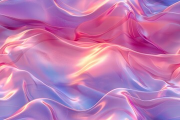 Fototapeta premium Abstract Pink and Blue Liquid Wavy Background
