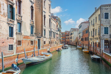 The city of Venice in the morning, Italy