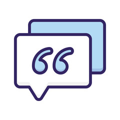Beautifully designed vector of communication in modern style, premium icon