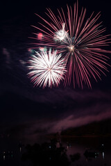  Beautiful fireworks in the night sky #35
