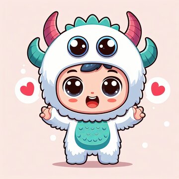 Child Beastie in Fluffy Onesie