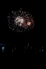  Beautiful fireworks in the night sky #40