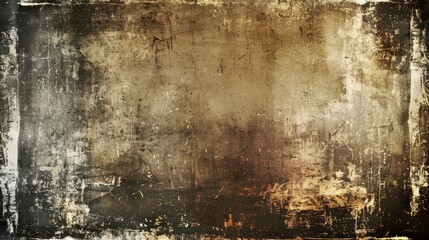 Old distressed photo with film grain dust and scratches texture overlay.