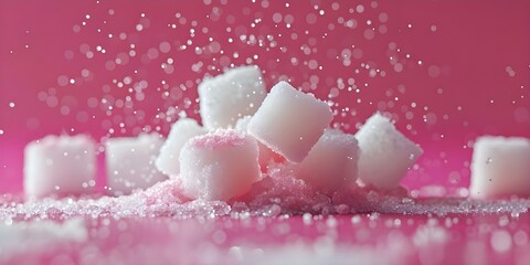 Artificial sweeteners are lowcalorie sugar substitutes offering minimal calories for health. Concept Low-Calorie Sweeteners, Sugar Substitutes, Diet-Friendly Options, Healthy Alternatives