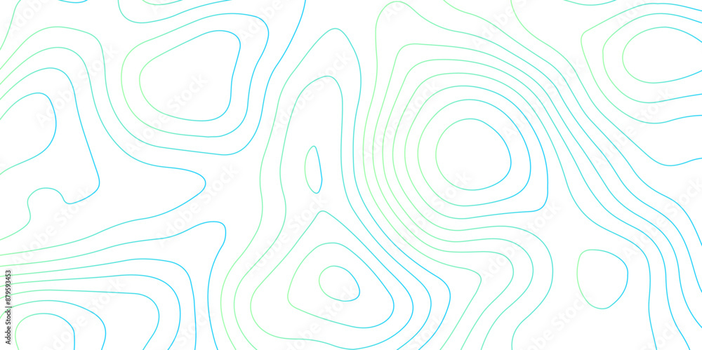 Poster abstract design with seamless pattern with lines topographic map. geographic mountain relief. retro 