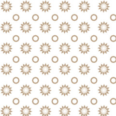 vector art floral illustration seamless repeat pattern design for clothing