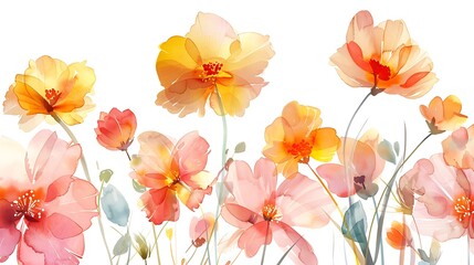 Watercolor Floral Design