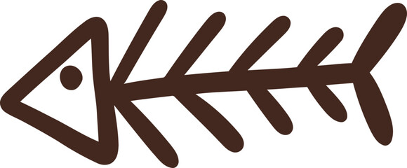 abstract african art shapes Tribal doodle decoration ethnic shapes