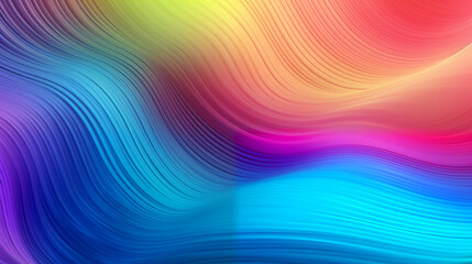 Obraz premium Abstract wave image with a combination of rainbow colors for wallpaper background for advertising or gift wrapping and web design. 