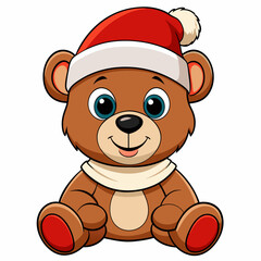 create a full funny christmas baby tedd