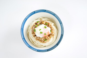 Seafood Udon Noodles，beef Udon，curry Udon， Japanese cuisine: cold shabu-shabu udon