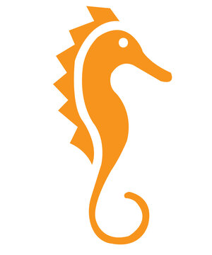 recommend clip art: Seahorse clip art design on plain white transparent isolated background for card, shirt, hoodie, sweatshirt, apparel, tag, mug, icon, poster or badge