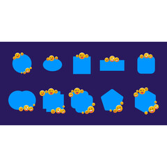 Obraz premium Text Box with Emoji