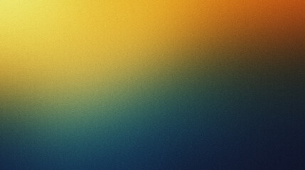 Obraz premium Gradient Background with Smooth Transition from Yellow to Blue.