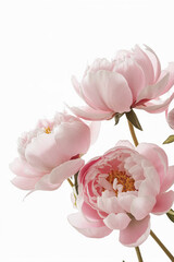 pink cherry blossom isolated