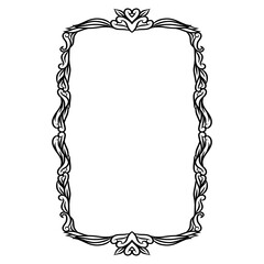 frame with ornament