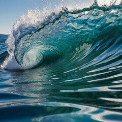 waves of the water in sea