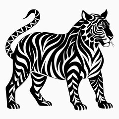 tiger vector and illustration