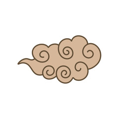 Chinese cloud abstract 