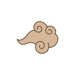 Chinese cloud abstract 