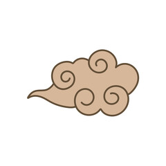 Chinese cloud abstract 