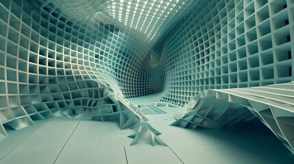 Obraz premium a large room