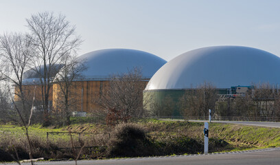 Biogasanlage zur Stromerzeugung und Energiegewinnung