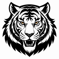 Obraz premium tiger vector and illustration