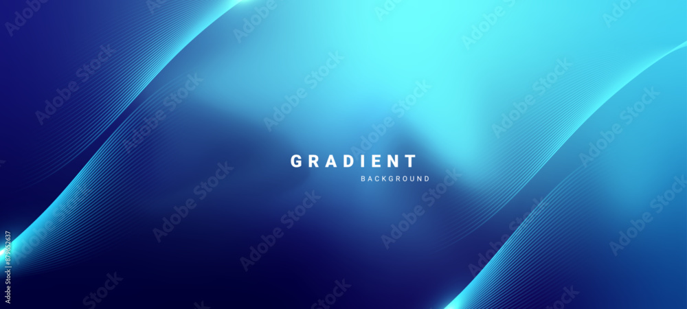 Poster abstract gradient blur background. vector illustration.