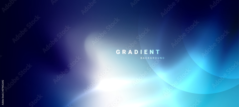 Canvas Prints abstract gradient blur background. vector illustration.