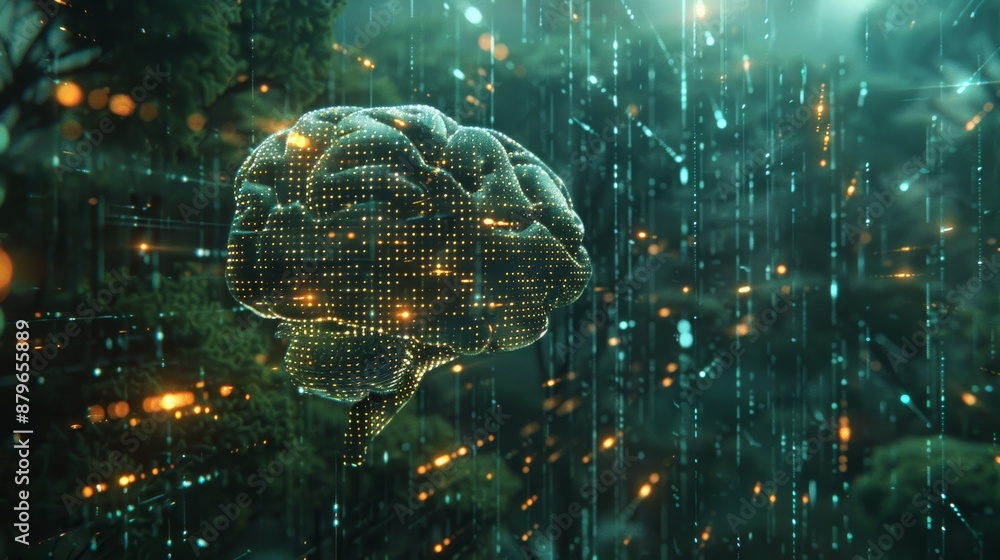 Poster Big Data in AI: Immersed in the digital brain's complex data structures
