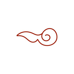 oriental cloud illustration