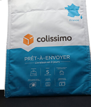 Enveloppe d'un colissimo