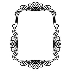 frame with ornament