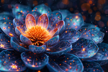 Hand-drawn cosmic motifs in the form of a mandala, using bright colors and intricate patterns to reflect the grandeur and mystery of the cosmos