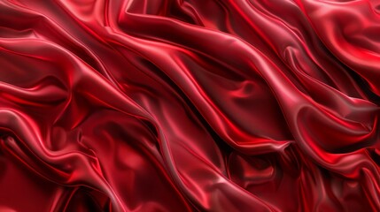 Obraz premium A red silk background