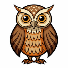owl vector and illustration