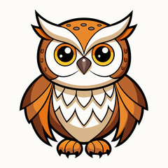 owl vector and illustration