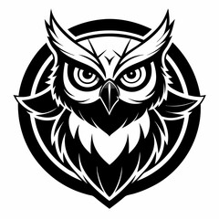 Fototapeta premium owl vector and illustration