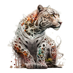 A jaguar design in okami style