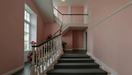 staircase in the house