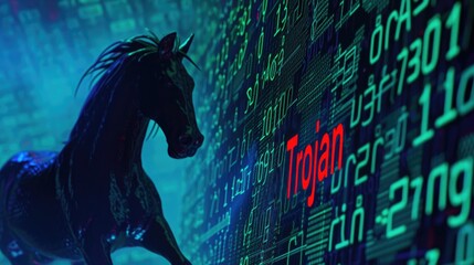 Digital Threat: Trojan Virus Detected