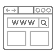 Fototapeta premium WWW Icon