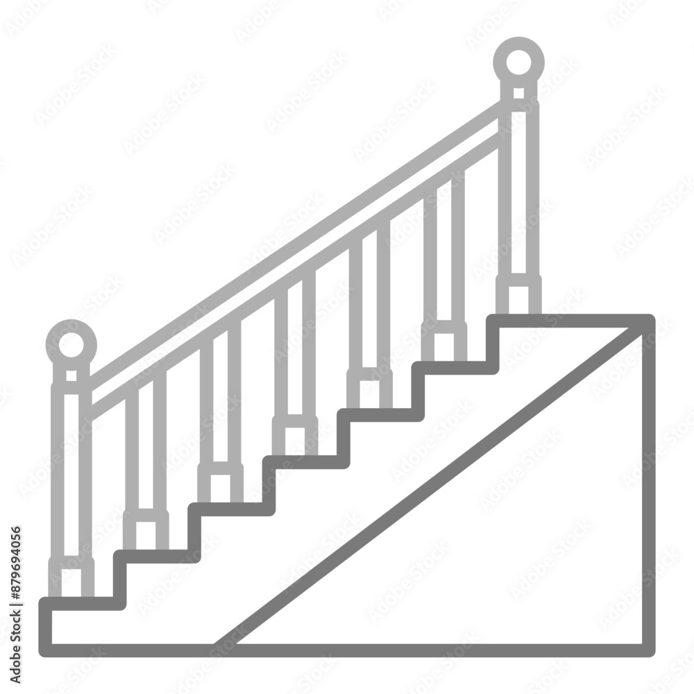 Canvas Prints stairs icon